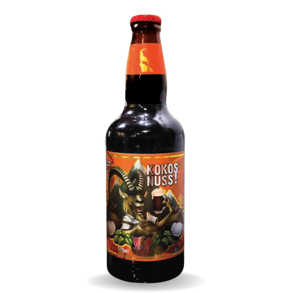 Kokos Nuss: Garrafa 500 ml e Lata 350 ml