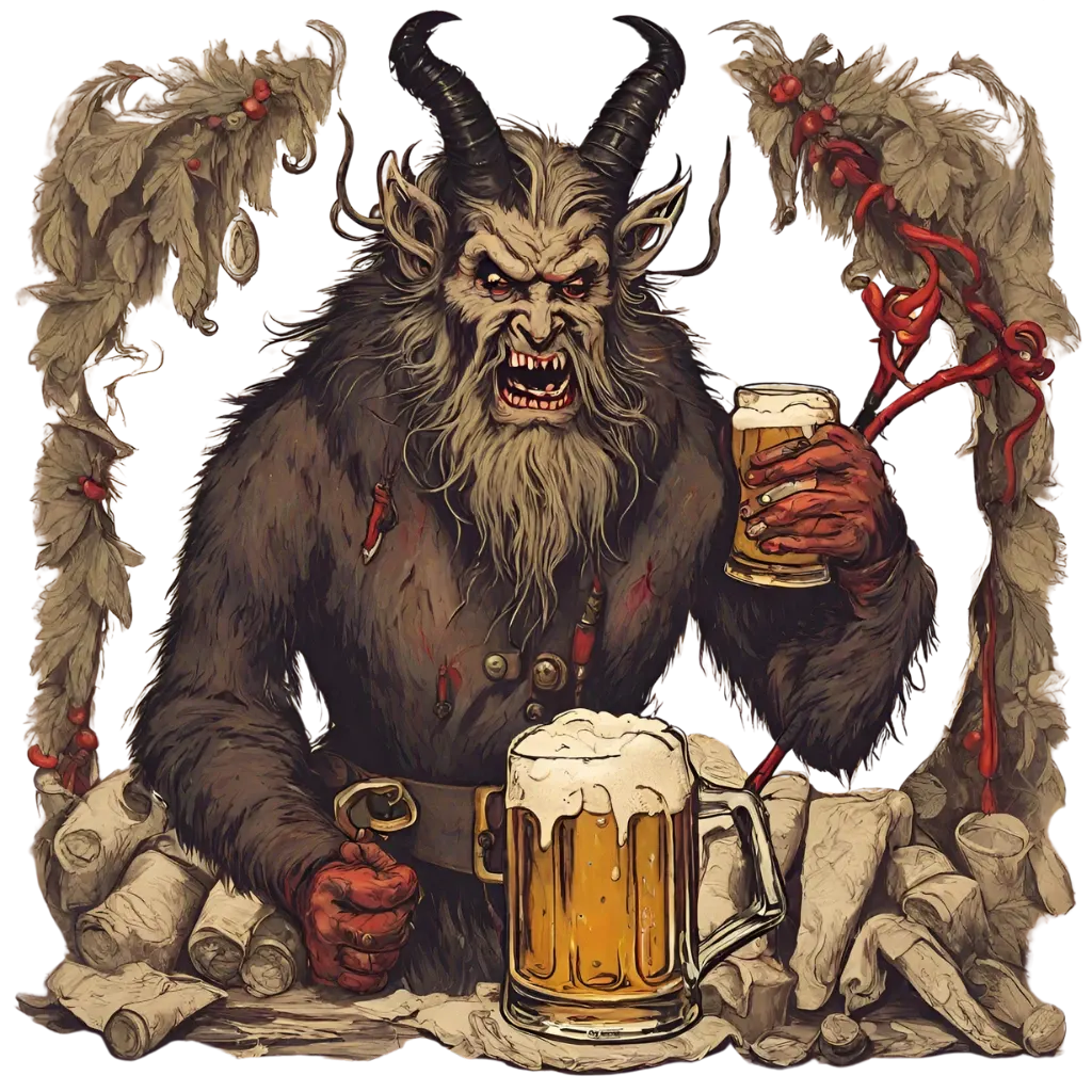 Ilustração: Krampus: o lado obscuro do Natal